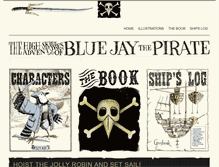 Tablet Screenshot of bluejaythepirate.com